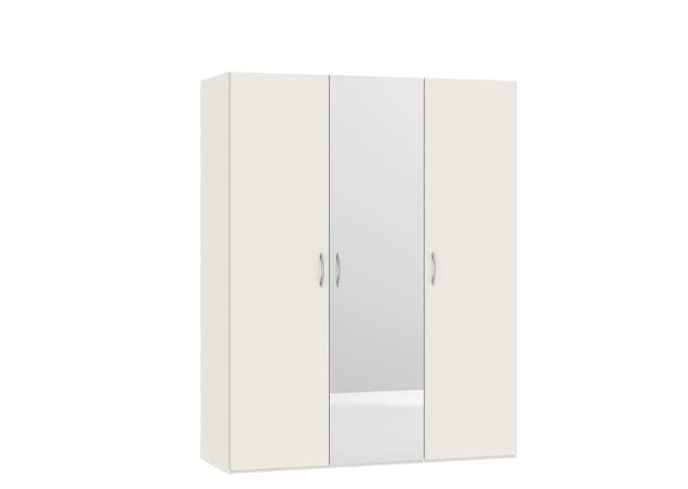 Optimum Drehtürschrank 3- türig mit Spiegel H195 cm