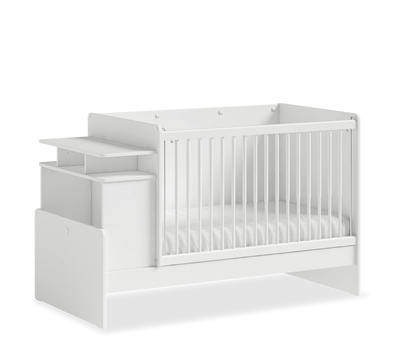 Cotton Baby Umbaubares Bett mit Pult 70 x 115 cm - 70 x 145