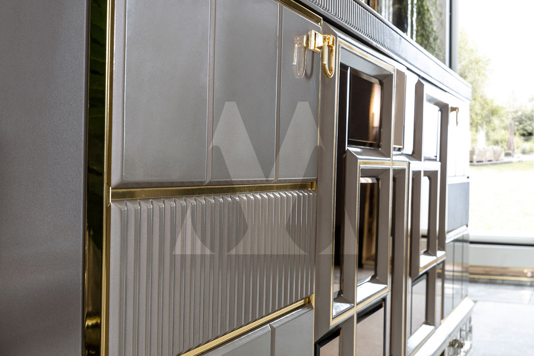 Haven Sideboard weiss/gold