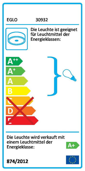 Cabo Deckenleuchte LED 34 x 34 cm