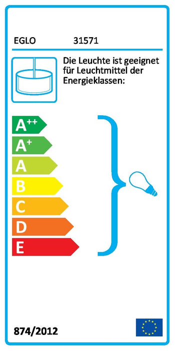 Pasteri Hängeleuchte weiss Ø 38 cm