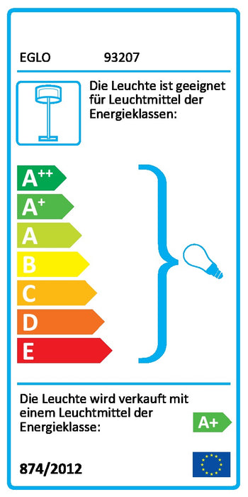 UP 5 LED Stehleuchte nickel-matt