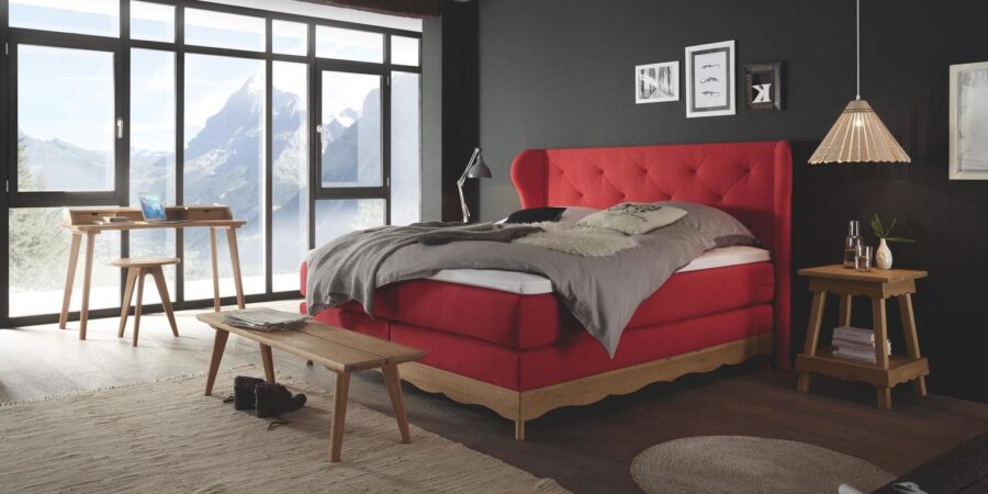 Hasena  Romantic Florenz Boxspringbett 200 x 200 cm