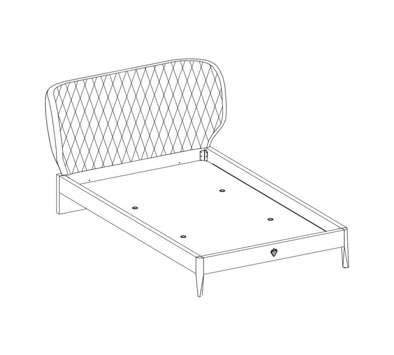 Lofter Bett 120 x 200 cm