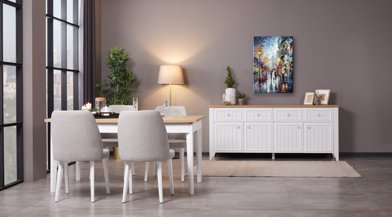 Lora Landhausstil Sideboard 200 cm