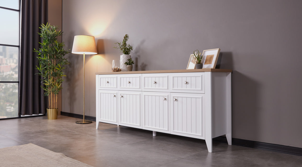 Lora Landhausstil Sideboard 200 cm