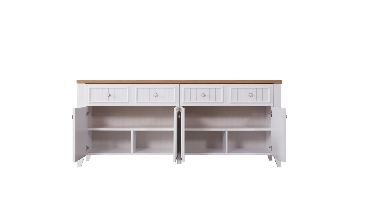 Lora Landhausstil Sideboard 200 cm