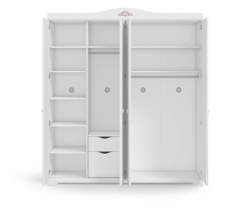 Rustic Drehtürschrank 4-trg.