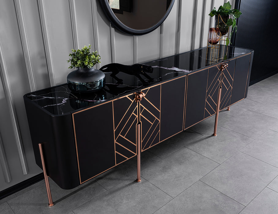 De Lucca Sideboard Marmor Nachbildung