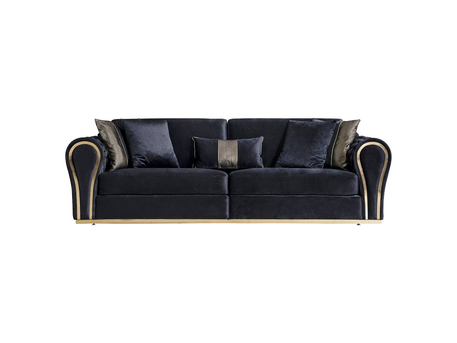 Nirvana Luxe 3er Sofa creme